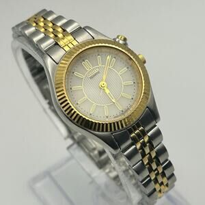 Citizen Silver Gold Backlight Feature Women’s Watch Working New Battery